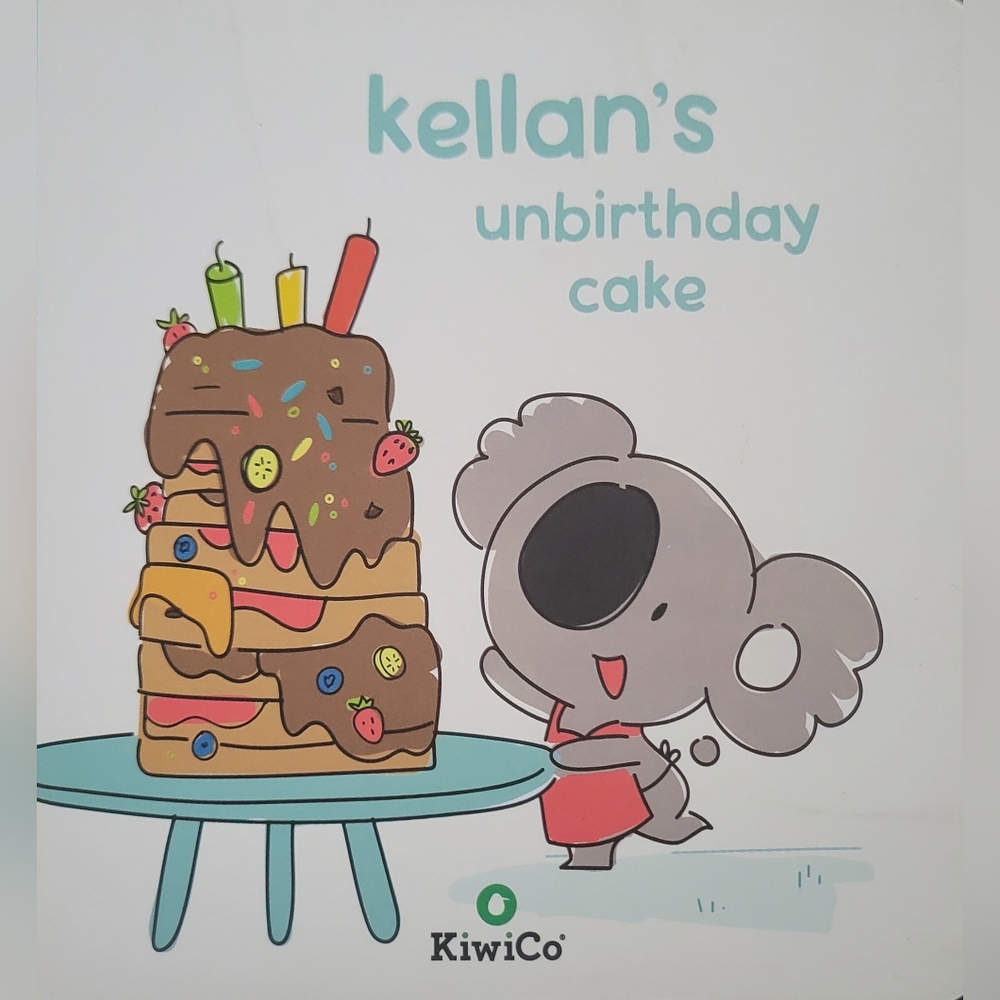 Kellan's Unbirthday Cake KiwiCo Board Book